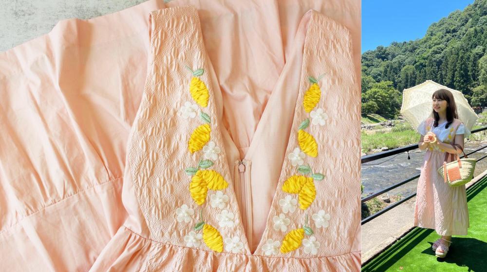 夏も涼しくおしゃれに♪着まわし力抜群なレモンジャンパースカート