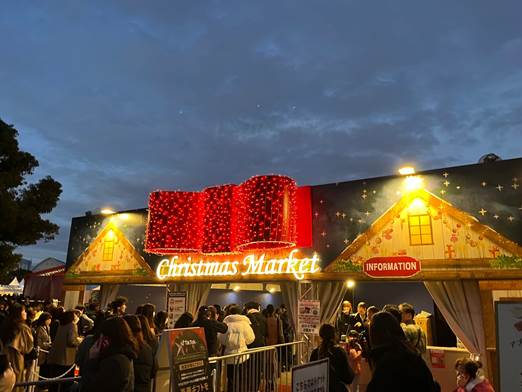 横浜赤レンガ倉庫で開催のクリスマスマーケット