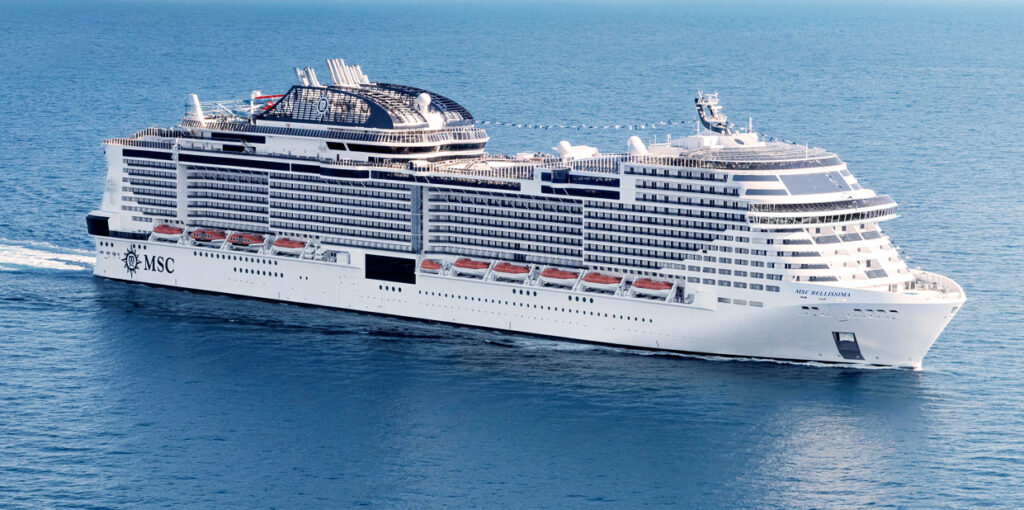 MSCベリッシマミニチュア船模型 クルーズ - メルカリ
