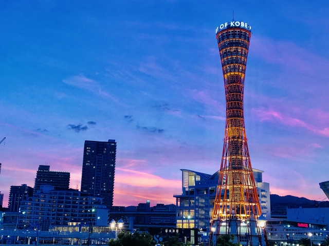 神戸ポートタワーが改修工事による休業を経て2024年4月26日リニューアルオープン♡