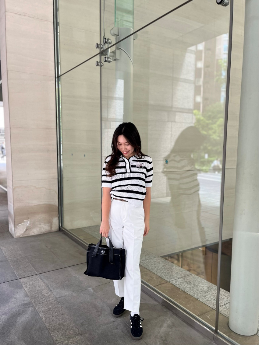 こんなにかわいいニットポロ他にない♡<br>ビジネスからカジュアルにもコーデを楽しみたい女子必見♡